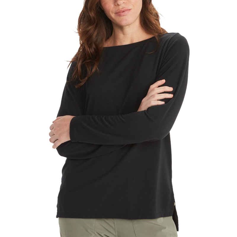 Women's BugsAway Wanderlux Long Sleeve Crew, Exofficio Women's BugsAway Wanderlux Long Sleeve Crew  front