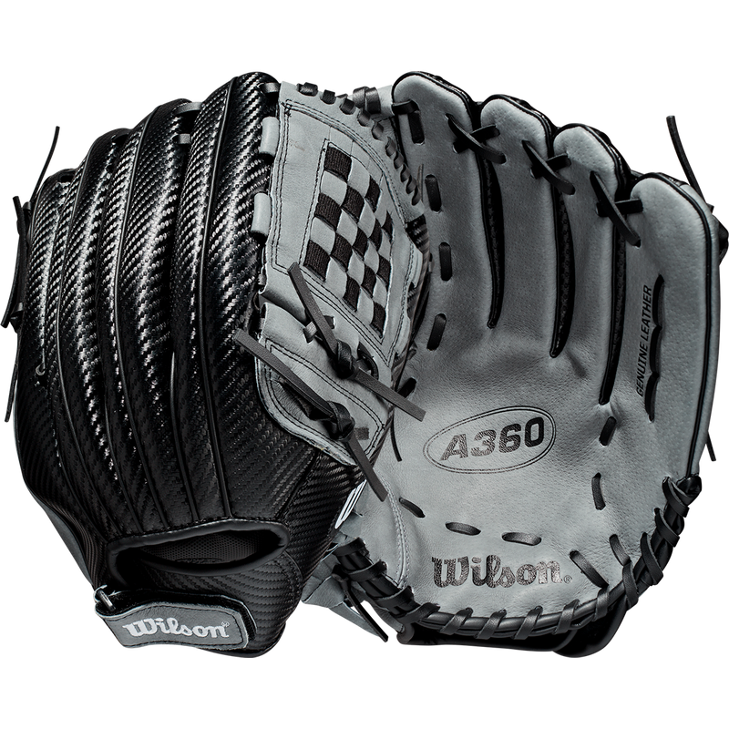 A360 12.5" 2-Piece LHT, Wilson A360 12.5" 2-Piece LHT front and back