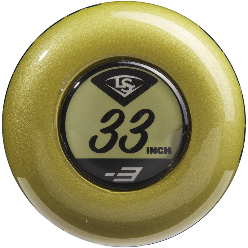 Meta -3 BBCOR, Louisville Slugger Meta -3 BBCOR Bat bottom