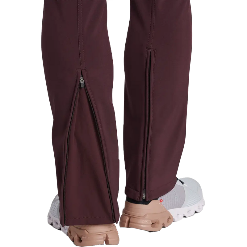 Women's Frost Soft Shell Pant - Short, Kuhl Women's Frost Soft Shell Pant - Short leg zips
