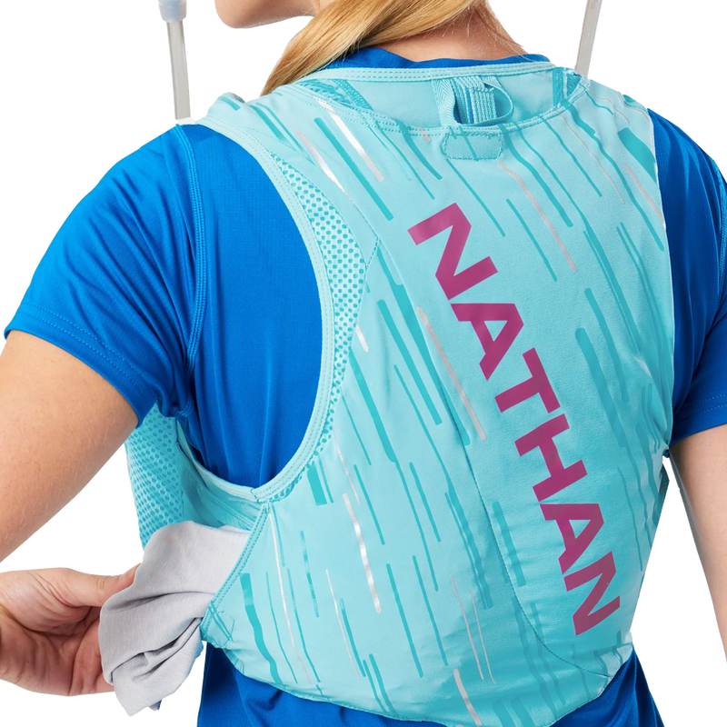 Women's Pinnacle 4L Hydration Vest, Nathan Women's Pinnacle 4L Hydration Vest back pocket