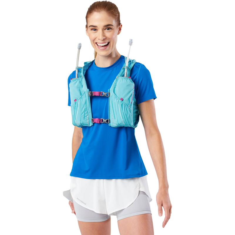 Women's Pinnacle 4L Hydration Vest, Nathan Women's Pinnacle 4L Hydration Vest on model