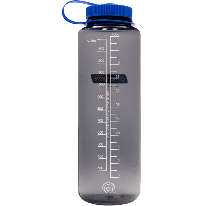 48 oz Wide Mouth Sustain Silo Water Bottle, Nalgene 48 oz Wide Mouth Sustain Silo Water Bottle back