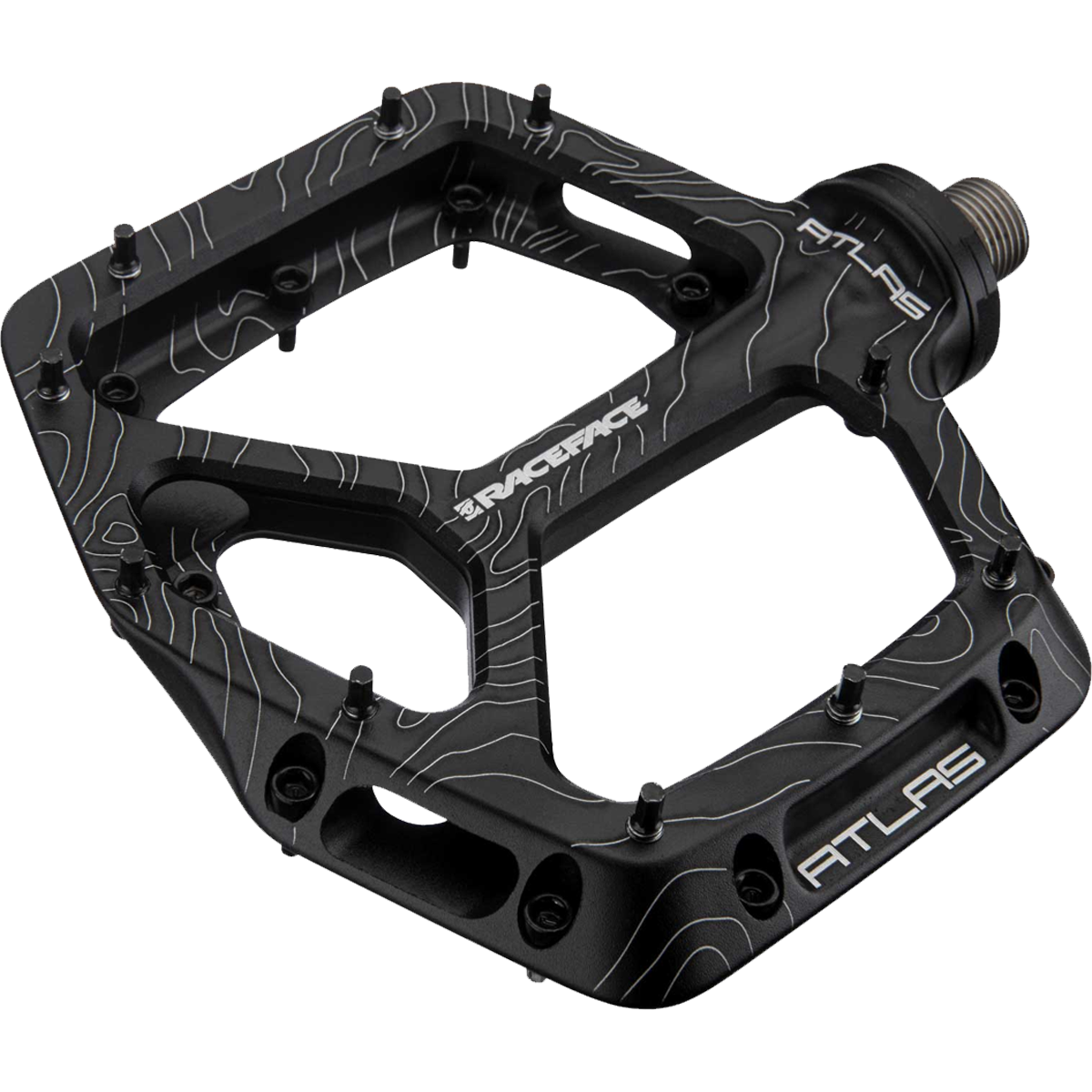 Atlas Pedal Platform 9/16 - Black alternate view