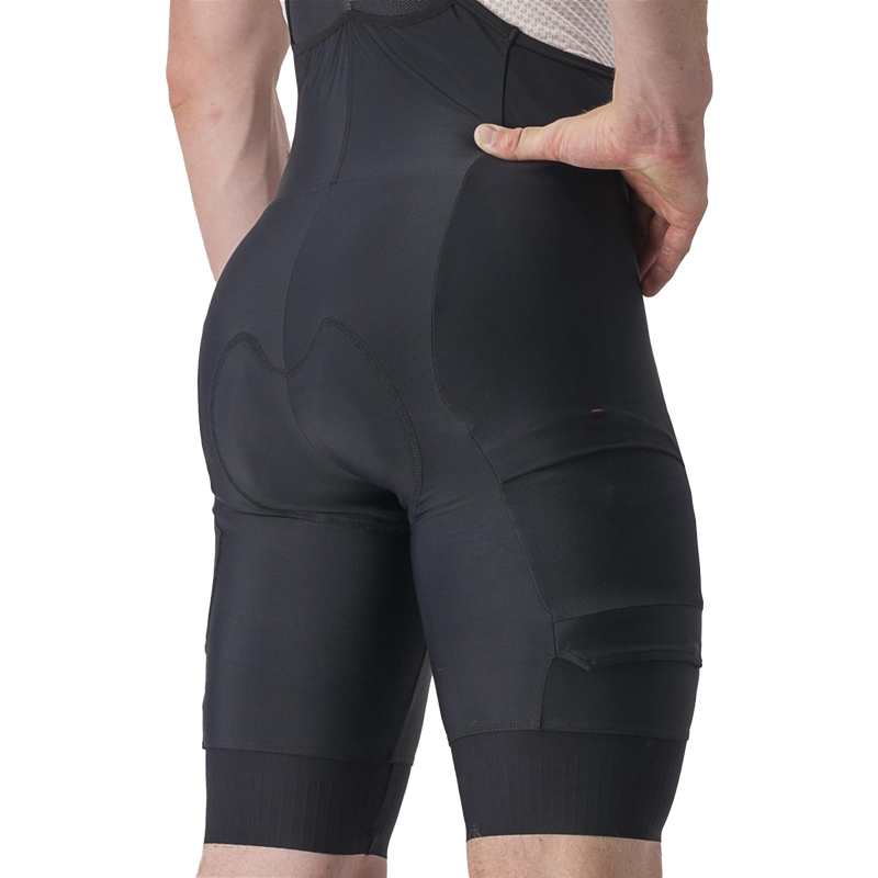 Men's Unlimited Cargo Bibshort, Castelli Men's Unlimited Cargo Bibshort 3/4 view back