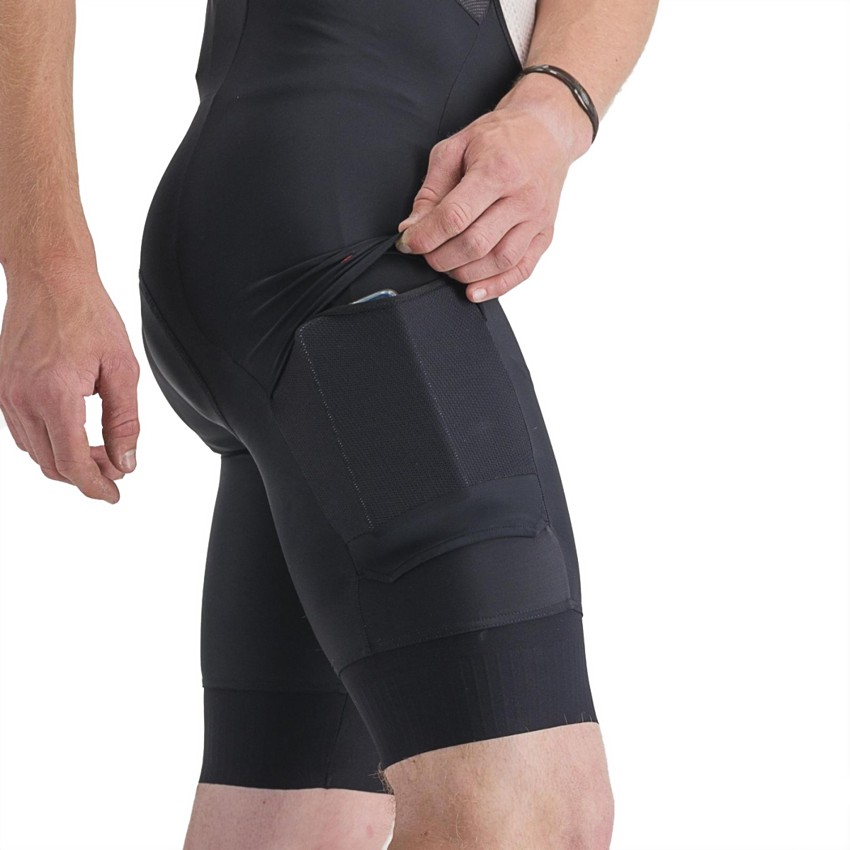 Men's Unlimited Cargo Bibshort alternate view