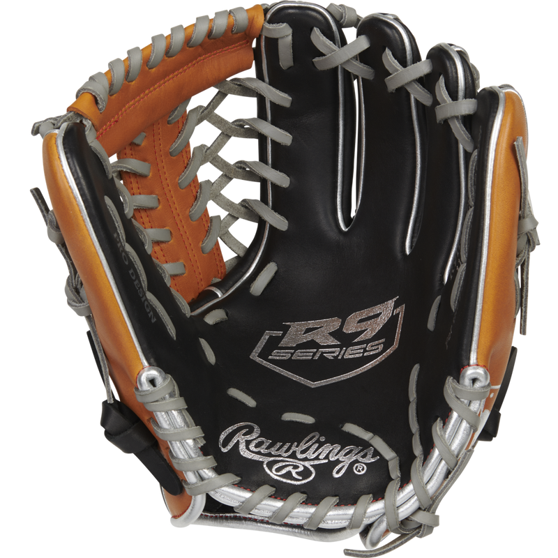 R9 ContoUR 11.5" Infield Glove, Rawlings R9 ContoUR 11.5" Infield Glove palm