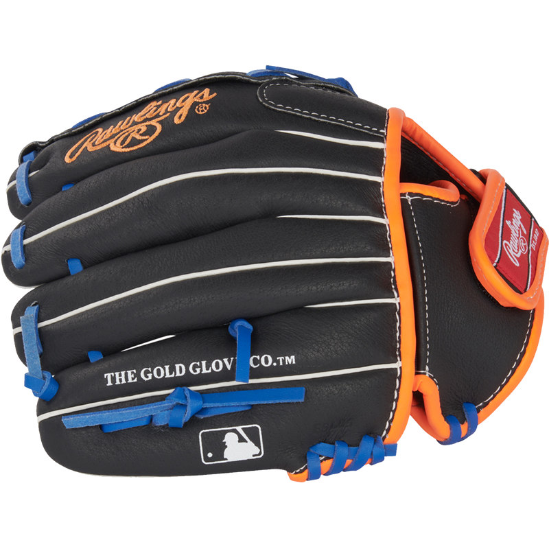 Youth Sure Catch deGrom 10" Basket Web Glove, Rawlings Youth Sure Catch 10" Jacob deGrom Basket Web Glove side