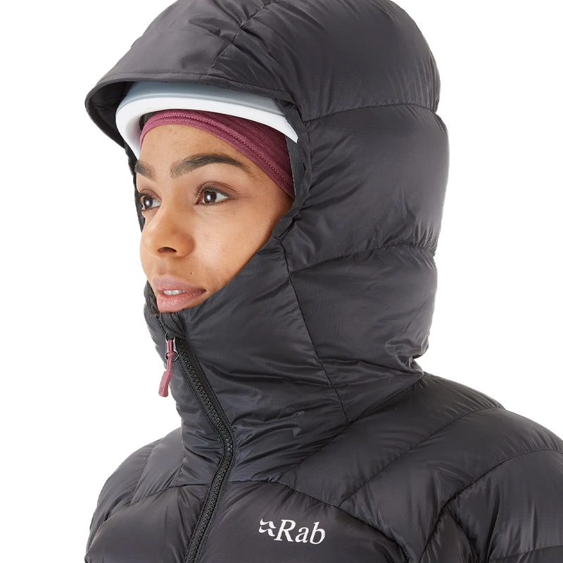 Women's Neutrino Pro Down Jacket, Rab Women's Neutrino Pro Down Jacket hood