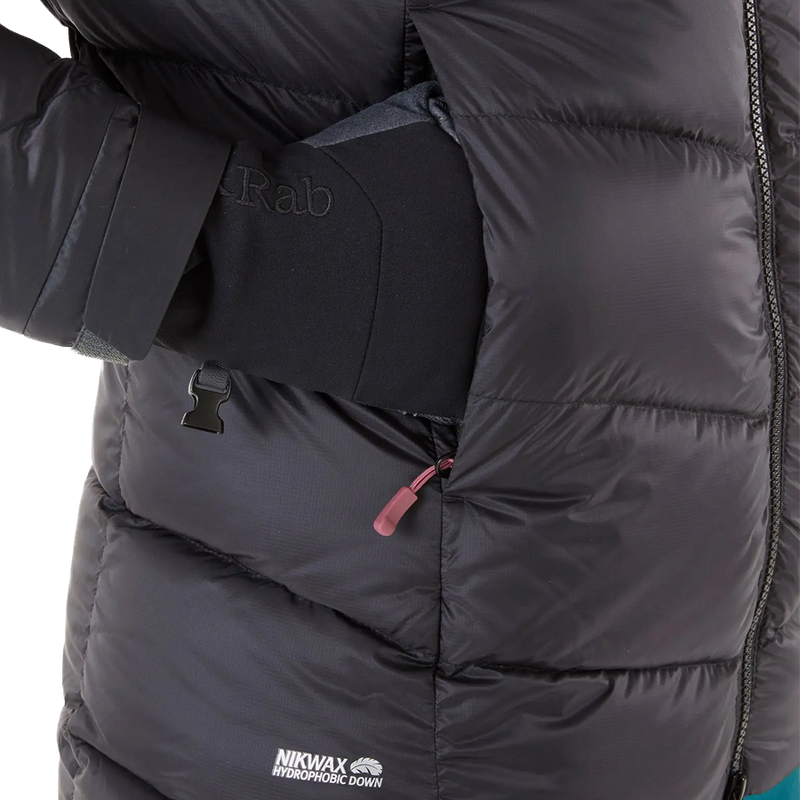 Women's Neutrino Pro Down Jacket, Rab Women's Neutrino Pro Down Jacket hand pocket