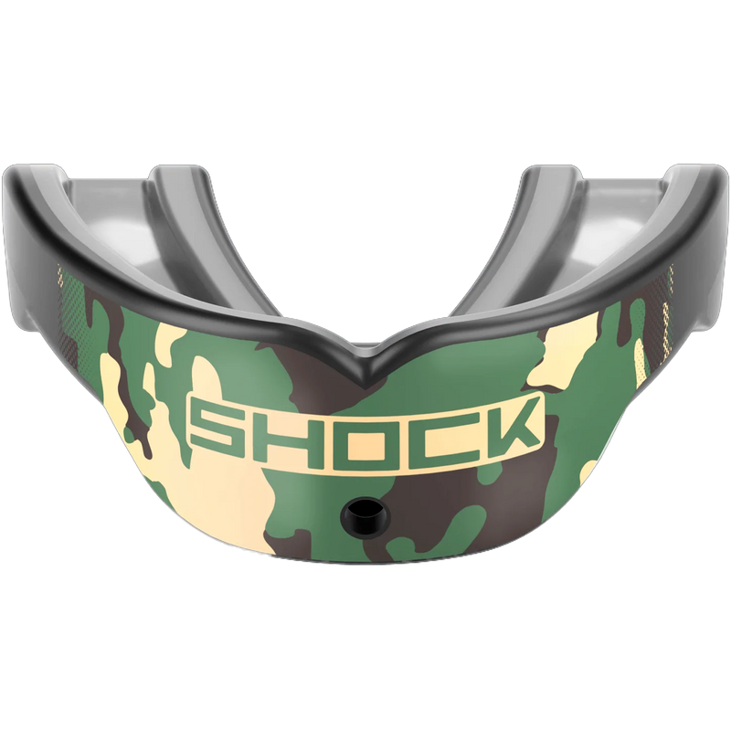 Gel Max Power Print Mouthguard, Shock Doctor Gel Max Power Print Mouthguard front