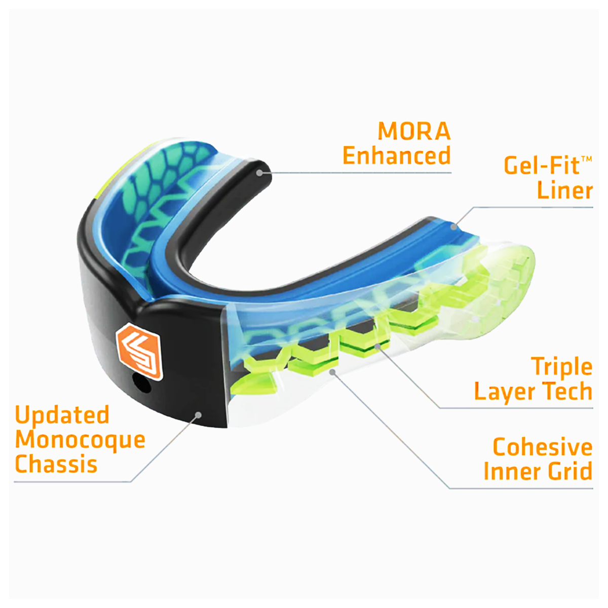 Gel Max Power Print Mouthguard alternate view