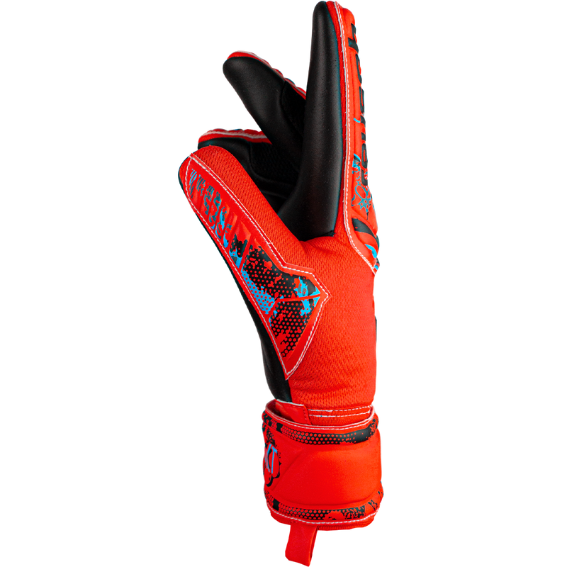 Attrakt Grip Evolution Finger Support Glove, Reusch Attrakt Grip Evolution Finger Support Glove side