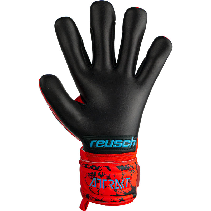 Attrakt Grip Evolution Finger Support Glove, Reusch Attrakt Grip Evolution Finger Support Glove palm