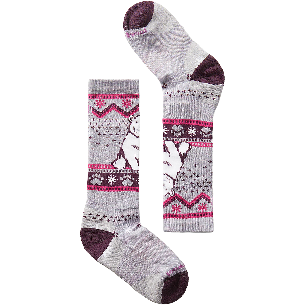 Youth Wintersport OTC Full Cushion Polar Bear Socks alternate view