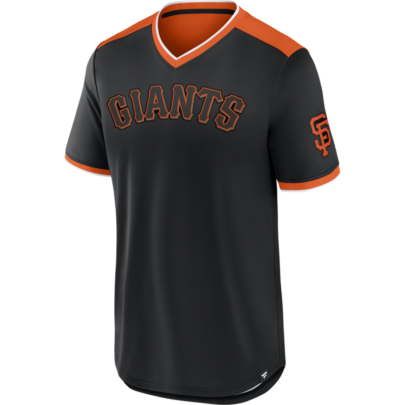 Men's Giants Fundamentals Poly Walk Off Short Sleeve, Featured Image