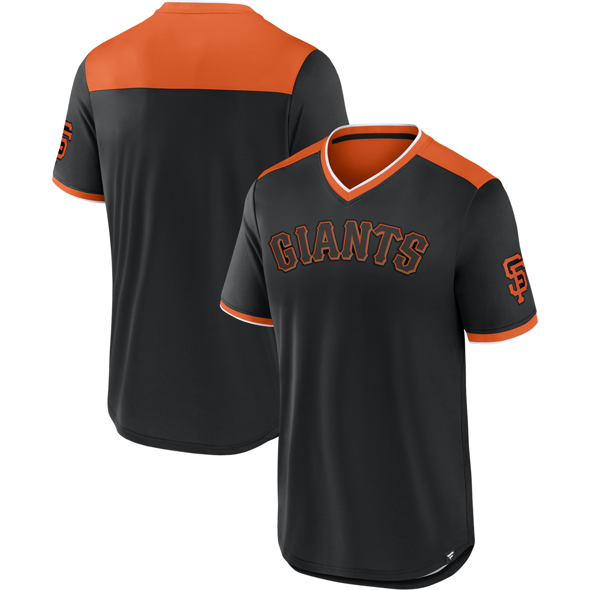 Men's Giants Fundamentals Poly Walk Off Short Sleeve alternate view
