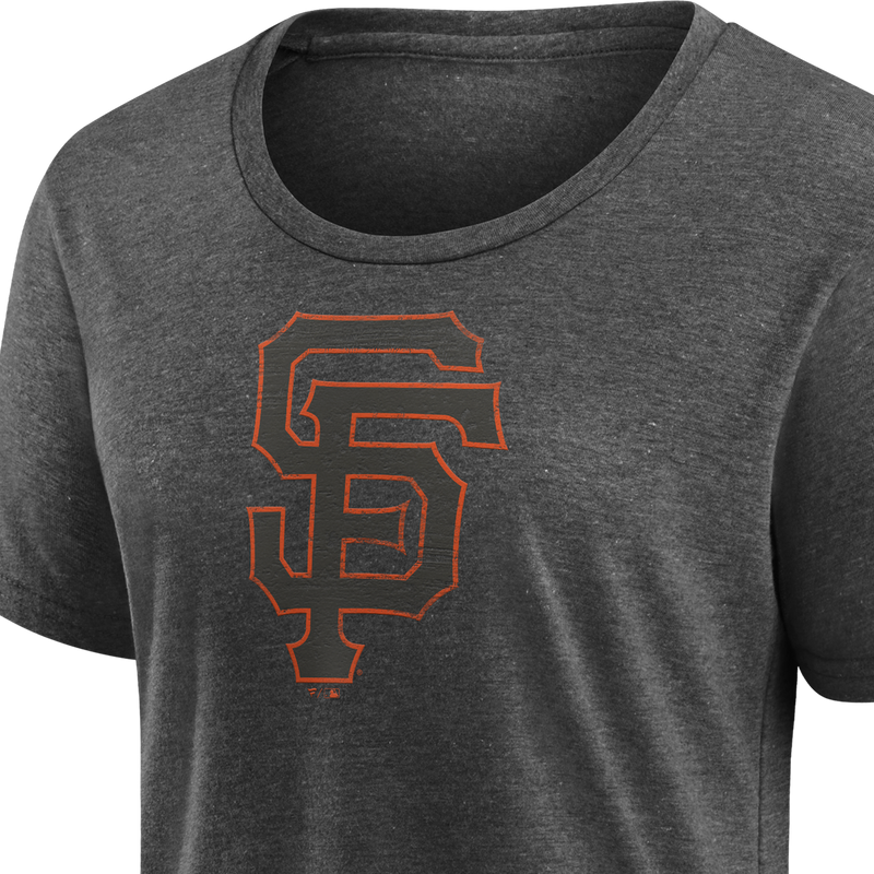 Women's Giants Triblend Logo Short Sleeve, Fanatics Women's Giants Triblend Logo Short Sleeve team logo