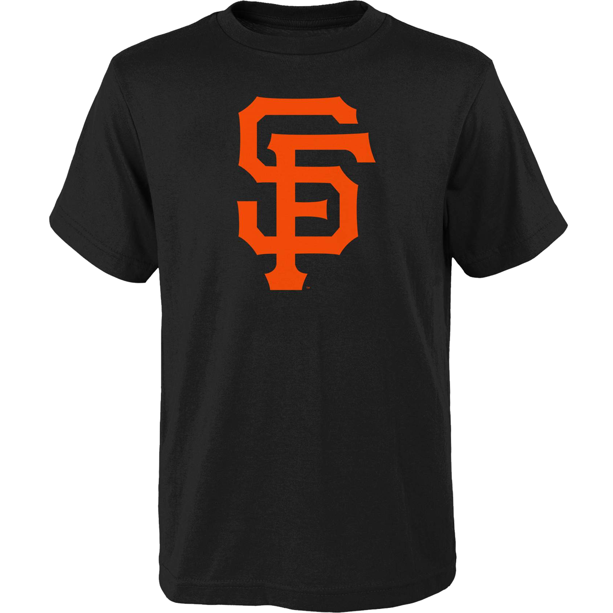 Youth Black San Francisco Giants Logo Primary Team T-Shirt Size: Small
