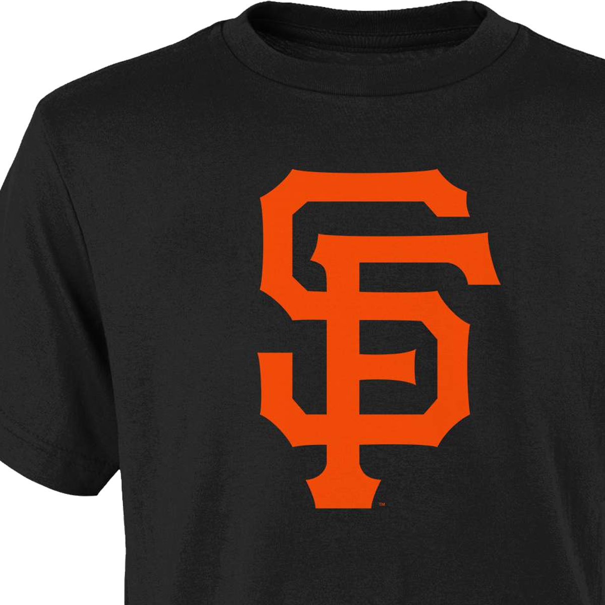 Youth Giants Primary Logo Short Sleeve Tee alternate view