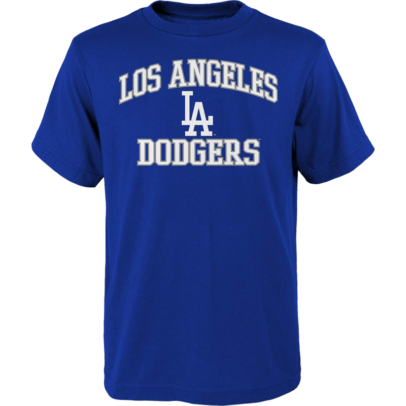 Youth Dodgers Heart and Soul Short Sleeve Tee, Featured Image