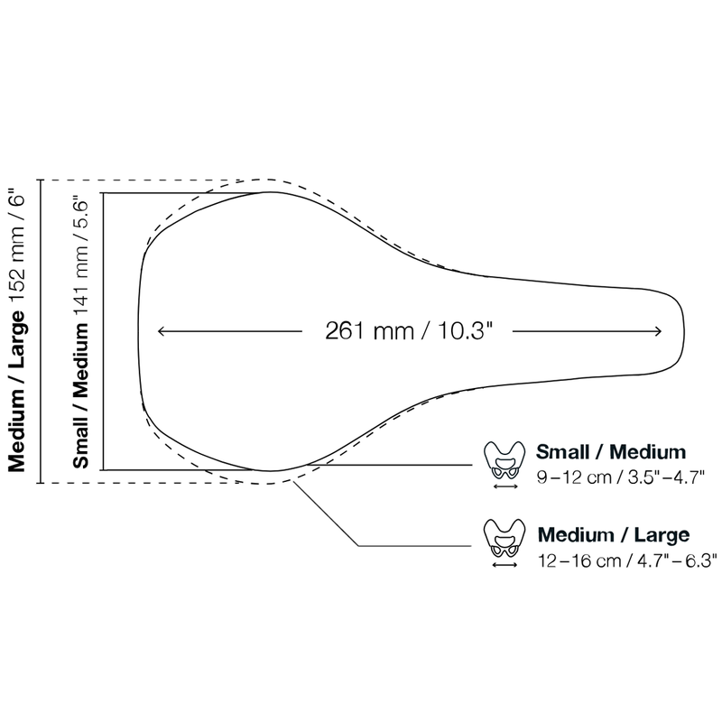 Women's SR Pro Saddle, Ergon Women's SR Pro Saddle specs