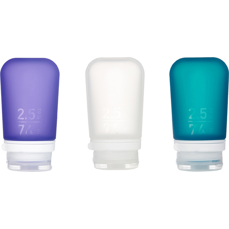 GoToob+ Squeezable Silicone Travel Bottle 2.5 oz (3-Pack), Featured Image