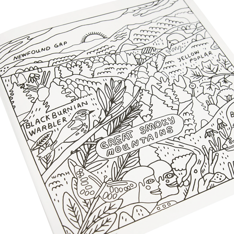 Our National Parks Coloring Book, Parks Project Our National Parks Coloring Book Great Smoky Mountains