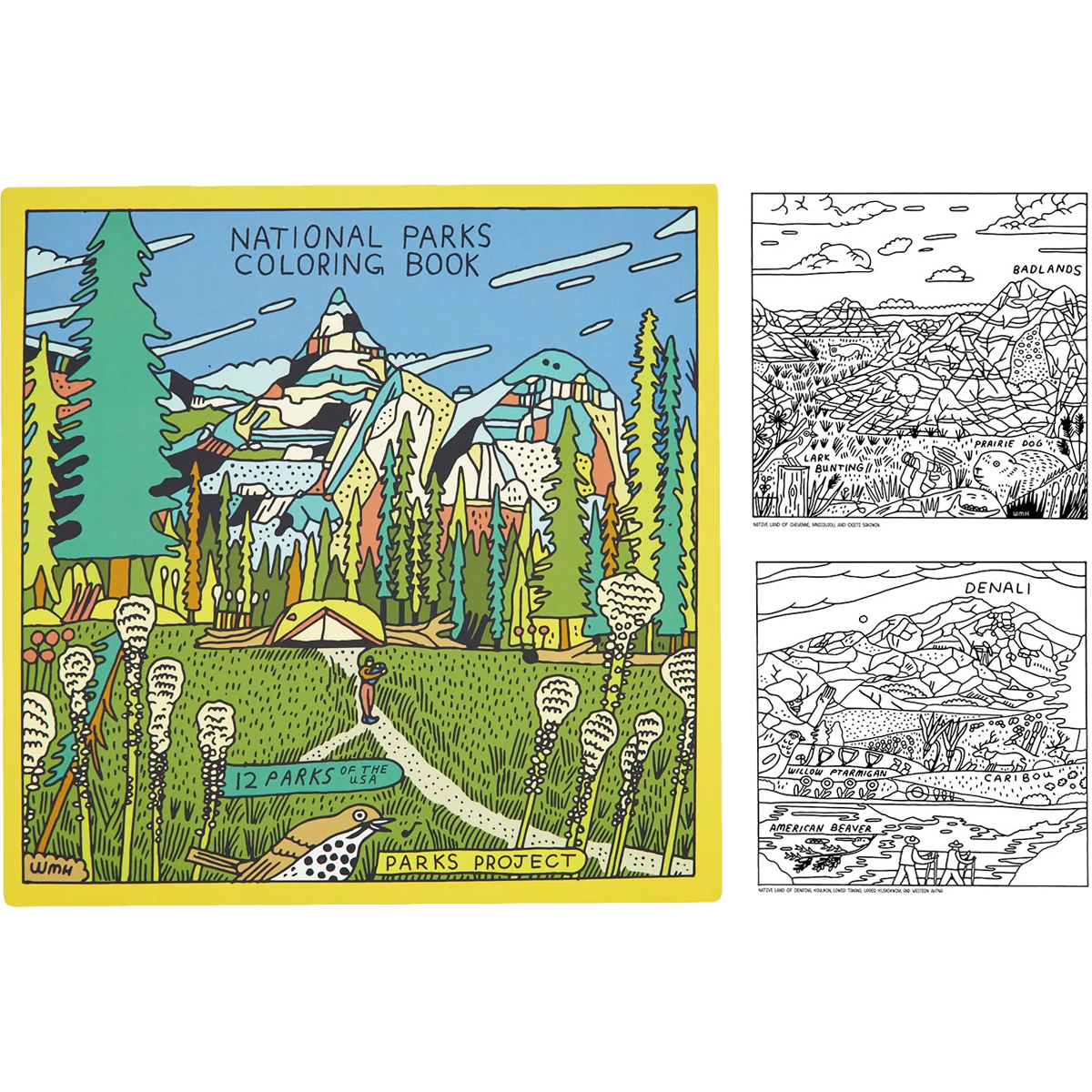 Our National Parks Coloring Book alternate view