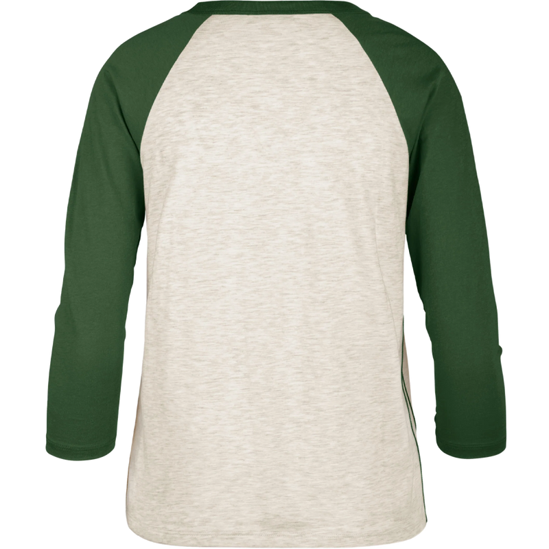 Women's A's Retro Daze Ava Raglan, 47 Brand Women's A's Retro Daze Ava Raglan back