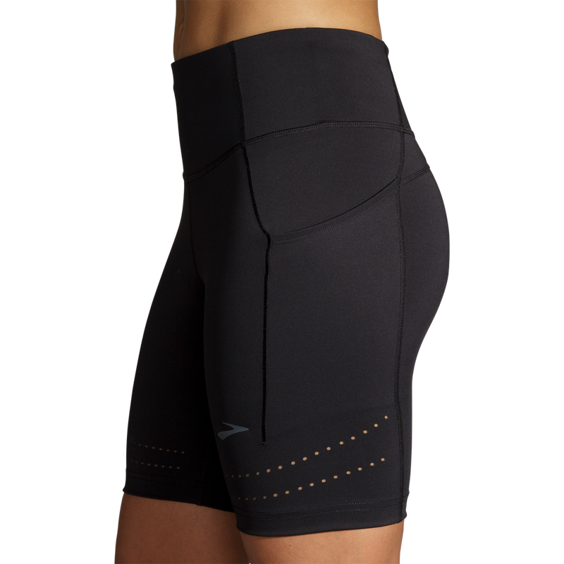 Women's Method 8" Short Tight, Brooks Women's Method 8" Short Tight hip