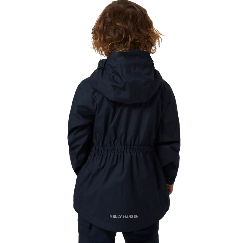 Youth Sarah Rain Jacket, Helly Hansen Youth Sarah Rain Jacket back