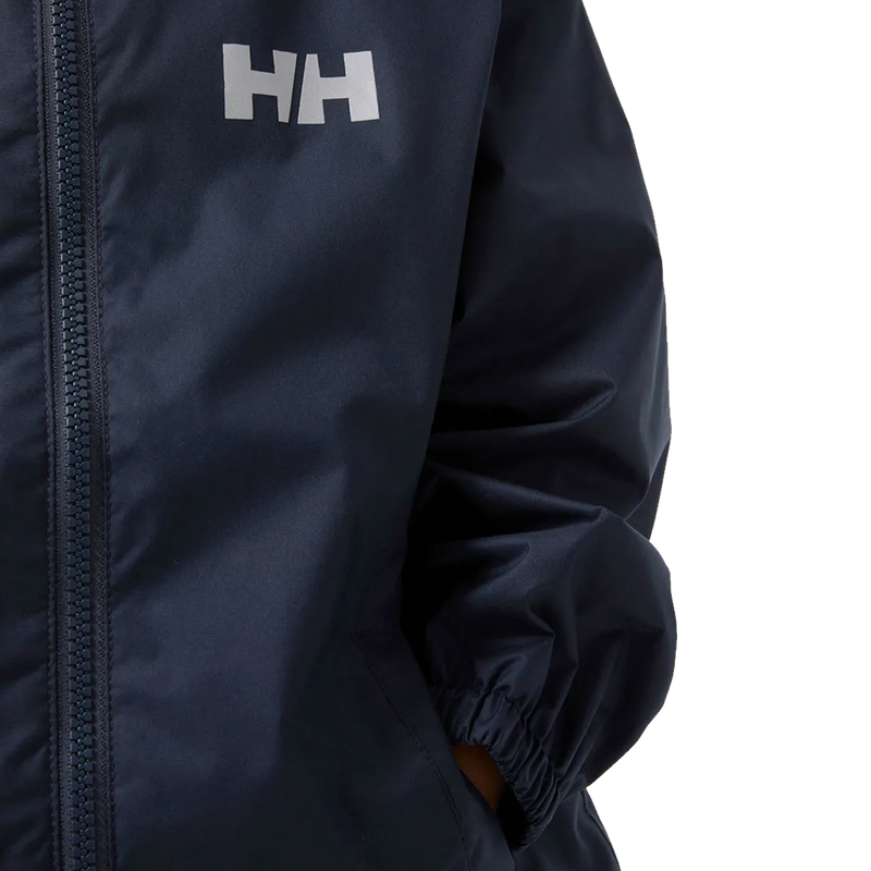 Youth Sarah Rain Jacket, Helly Hansen Youth Sarah Rain Jacket hand pocket