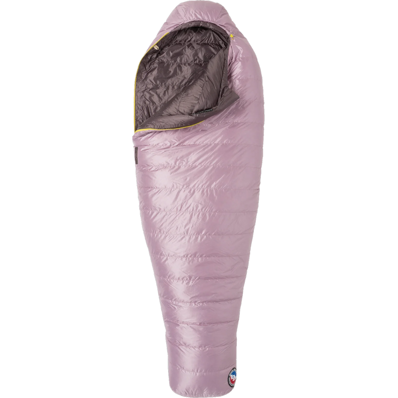 Women's Greystone 20 Long, Big Agnes Women's Greystone 20 unzipped