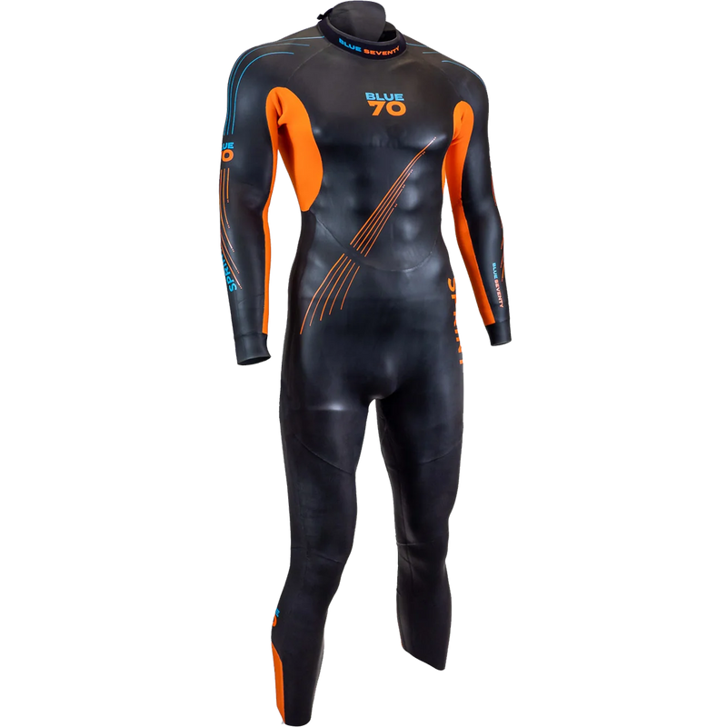 Men's Sprint, Blue Seventy Men's Sprint with orange under arms