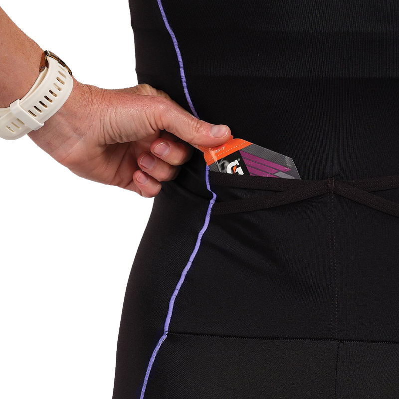 Women's Core+ Tri Racesuit, Zoot Sports Women's Core+ Tri Racesuit back pocket
