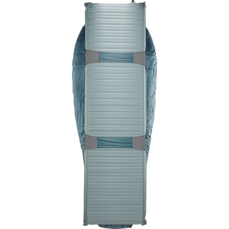 Saros 0 Small, Therm-a-Rest Saros 0 Sleeping Bag pad attached