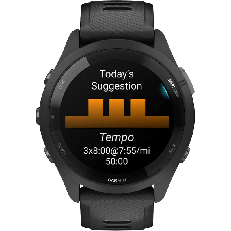 美品 Garmin Forerunner 265 ブラック（箱、備品完備） Forerunner 265 | スマートウォッチ | Garmin 日本