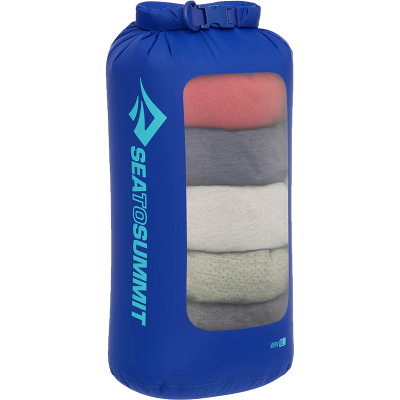 Lightweight Dry Bag View 13L, Sea to Summit Lightweight Dry Bag View 13L packed