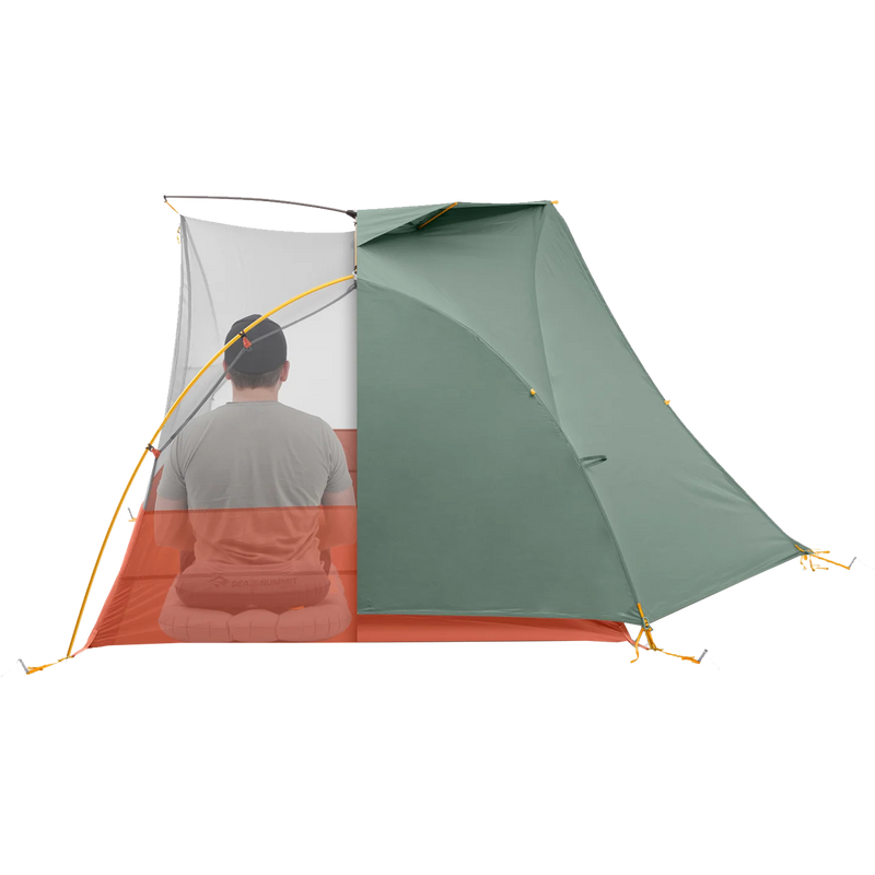 Ikos TR2, Sea to Summit Ikos TR2 size detail