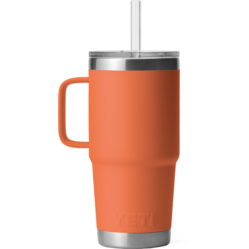 Rambler 25 oz Mug with Straw Lid, Yeti Rambler 25 oz Mug with Straw Lid back