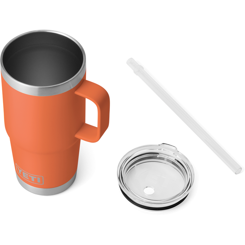 Rambler 25 oz Mug with Straw Lid, Yeti Rambler 25 oz Mug with Straw Lid  straw