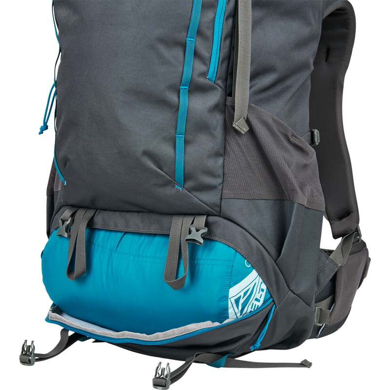 Asher 65, Kelty Asher 65 sleeping bag compartment