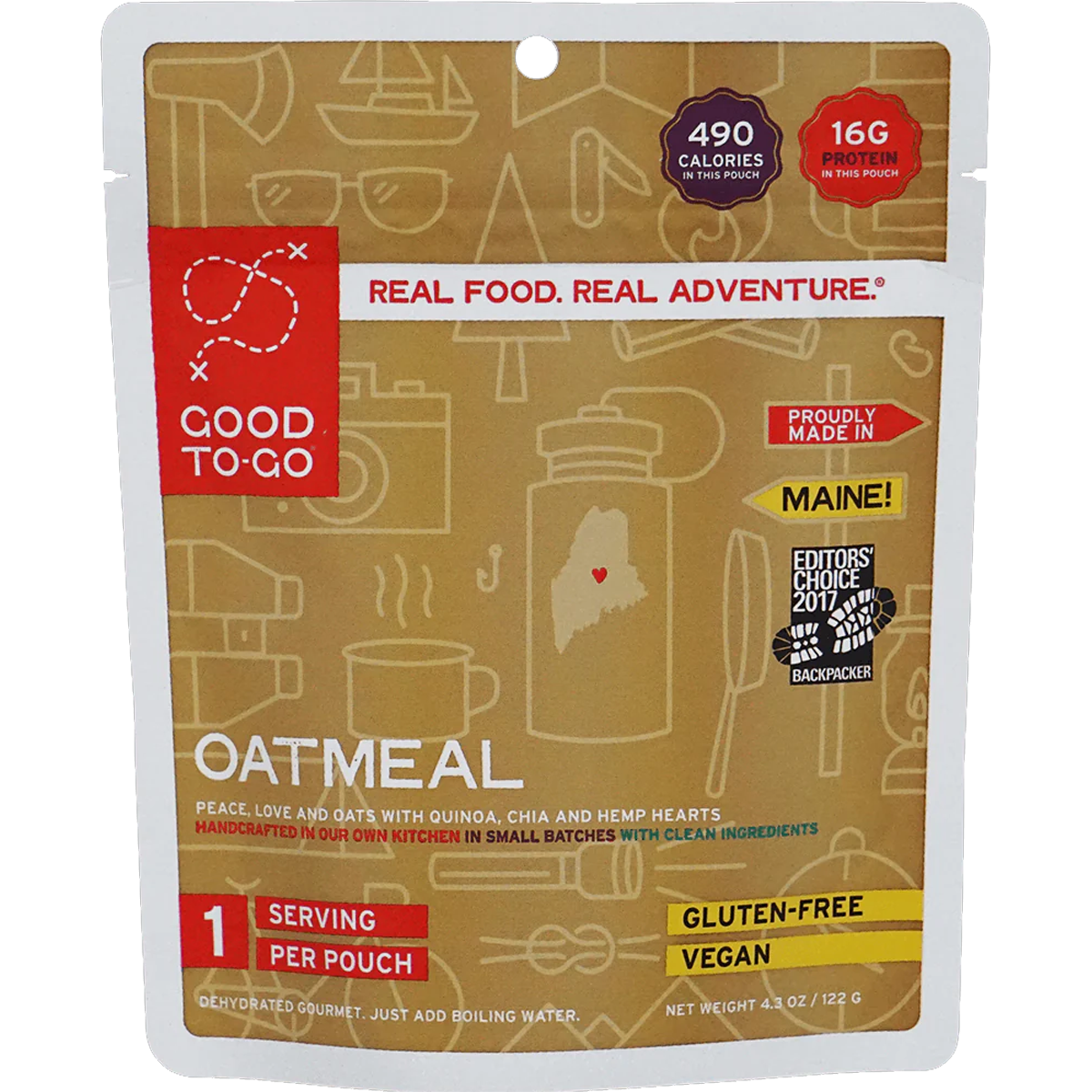 Weekender Vegan Variety Pack - Risotto/Oatmeal/Marinara alternate view