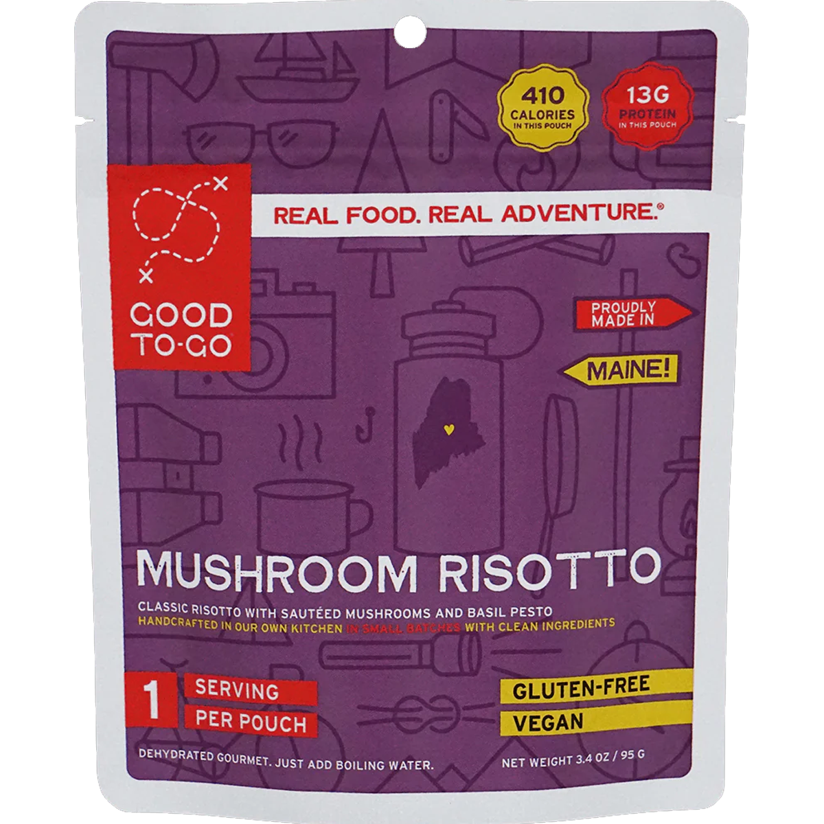 Weekender Vegan Variety Pack - Risotto/Oatmeal/Marinara alternate view