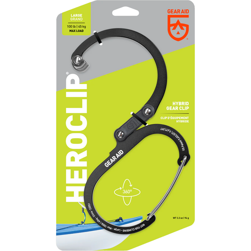 Heroclip Large, Gear Aid Heroclip Large in package