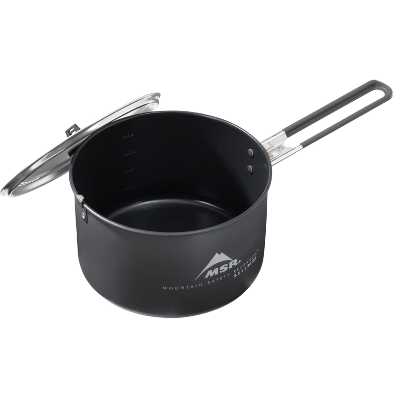 Ceramic 2.5L Pot, MSR Ceramic 2.5L Pot inside