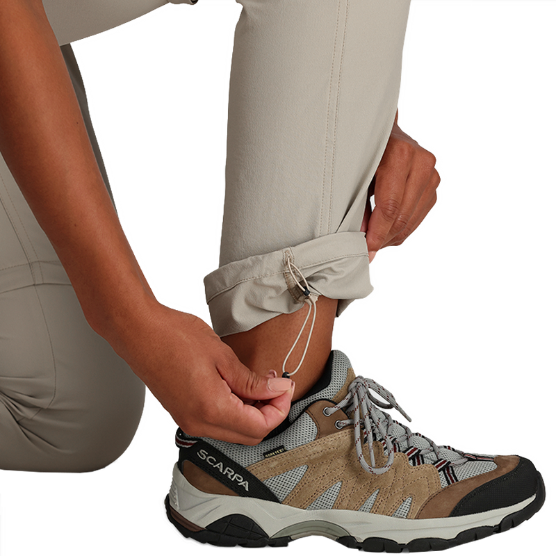 Women's Ferrosi Convertible Pants, Outdoor Research Women's Ferrosi Convertible Pants cuff drawstring