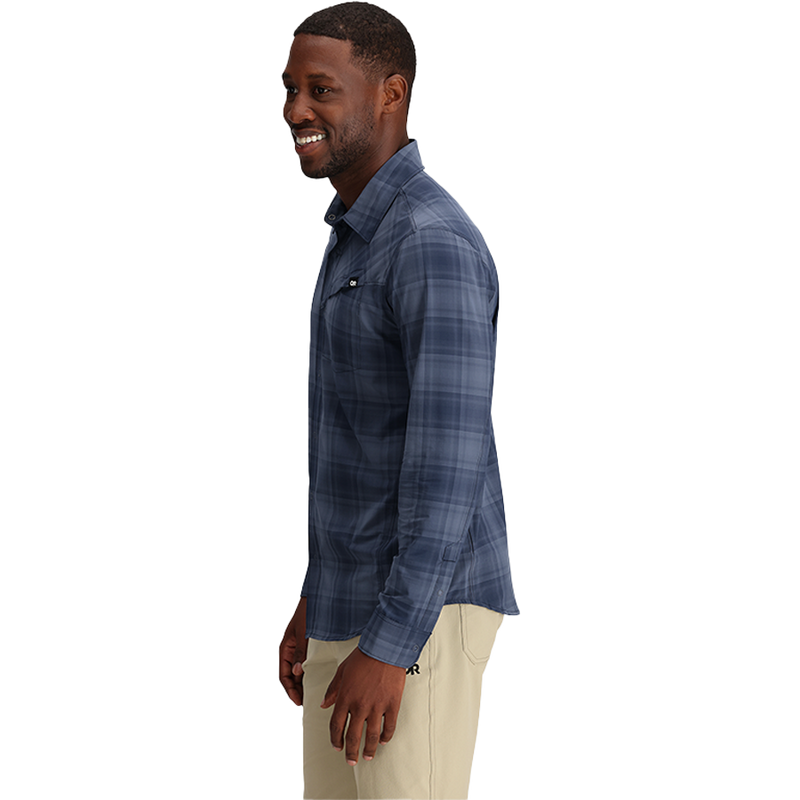Men's Astroman Long Sleeve Sun Shirt, Outdoor Research Astroman Long Sleeve Sun Shirt side