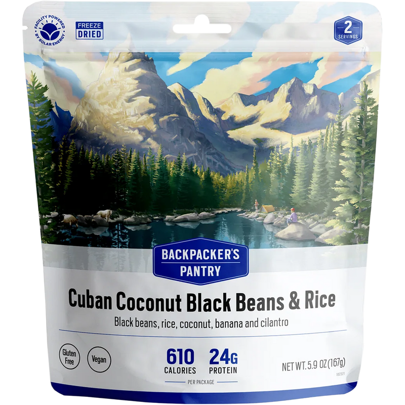 Cuban Coconut Rice & Black Beans (2 Servings), Featured Image